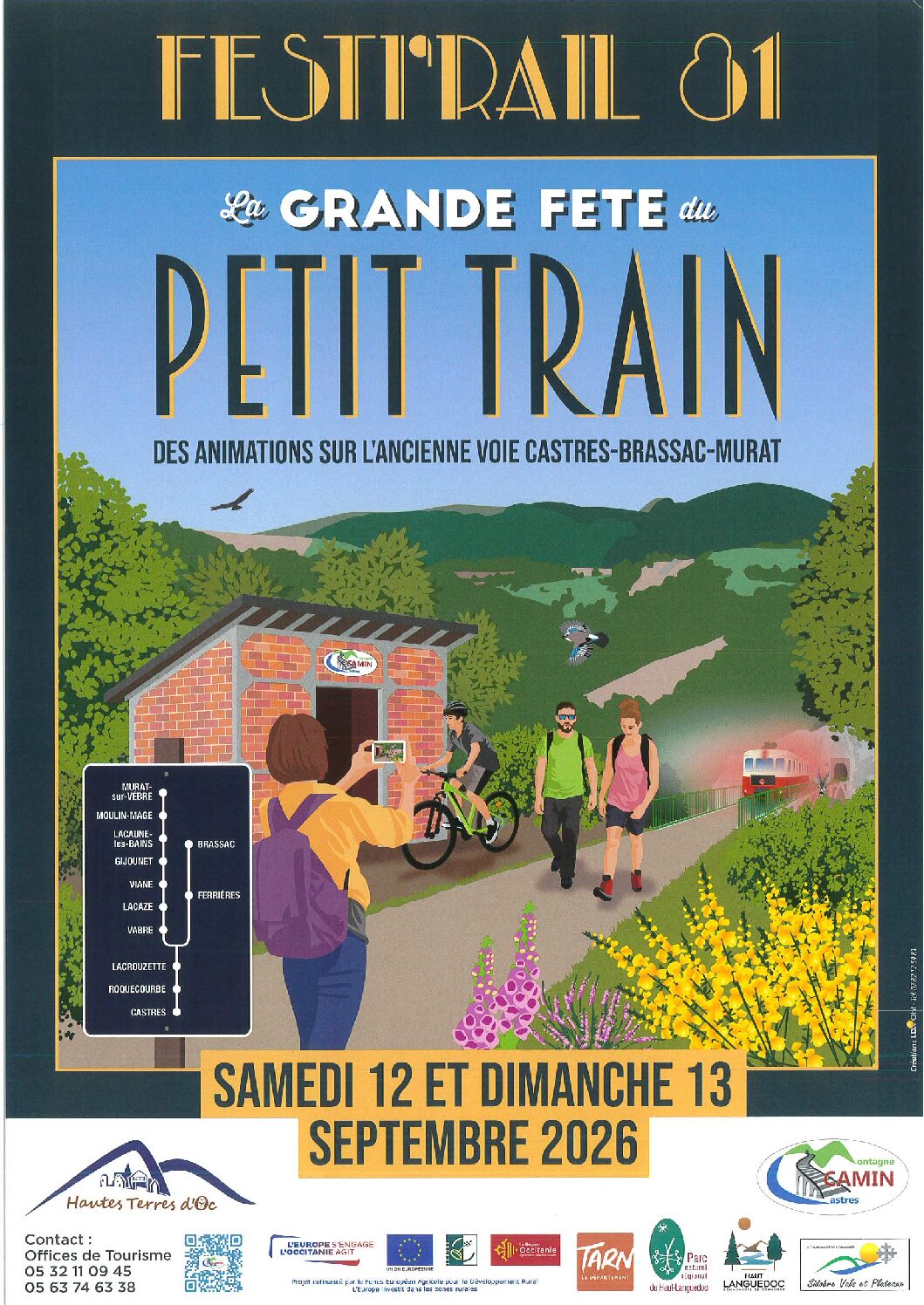 FESTI&rsquo;RAIL 81 La Grande Fête du Petit Train 12 et 13 septembre 2026